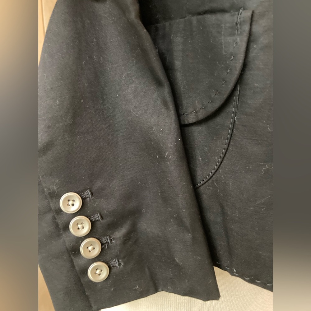 Black Sharagano 2pc Set - Jacket & Pants - image 6